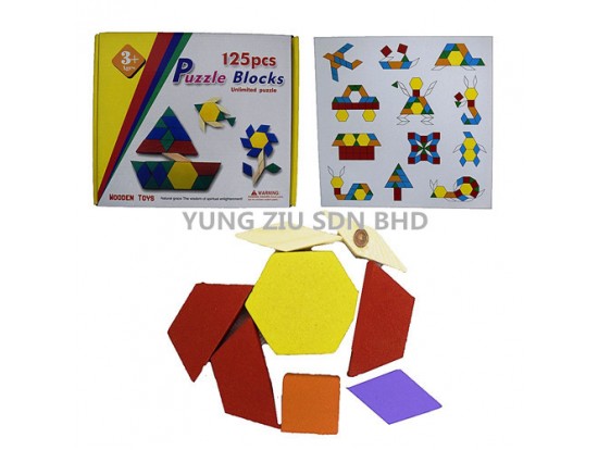 PUZZLE BLOCK 125PCS